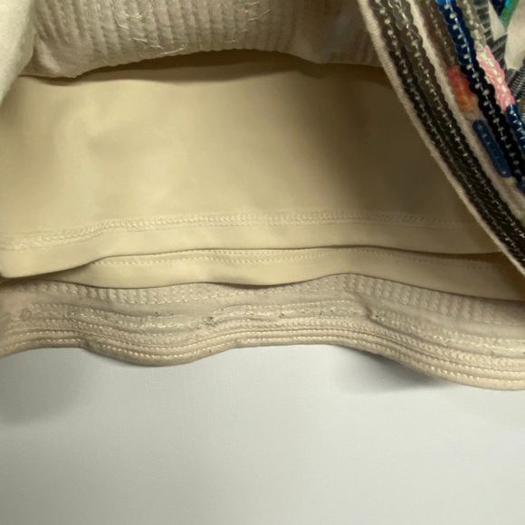 Express Sequin Blush Aztec Skirt Size Medium - Picture 6 of 6